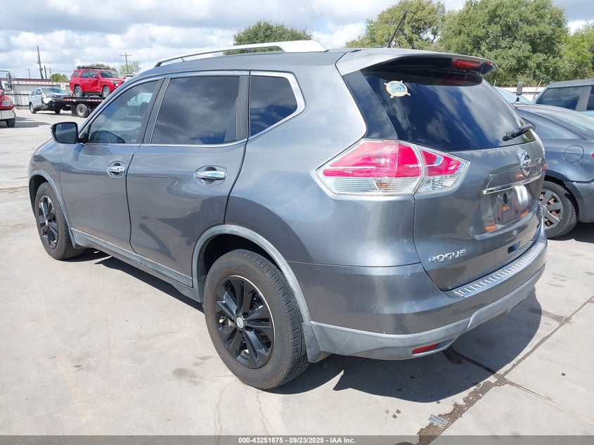 2016 NISSAN ROGUE SV - KNMAT2MT0GP666840