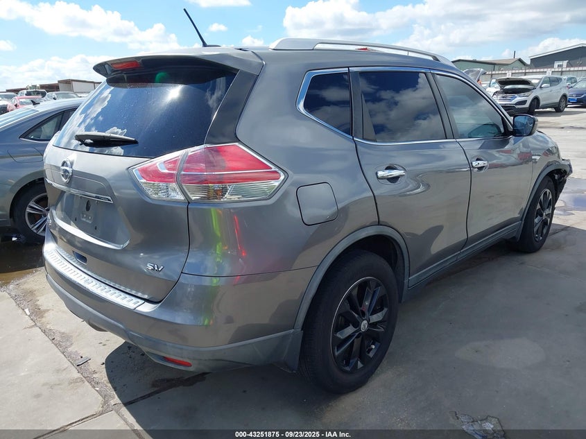 2016 NISSAN ROGUE SV - KNMAT2MT0GP666840