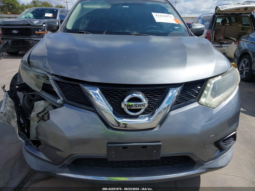 2016 NISSAN ROGUE SV - KNMAT2MT0GP666840