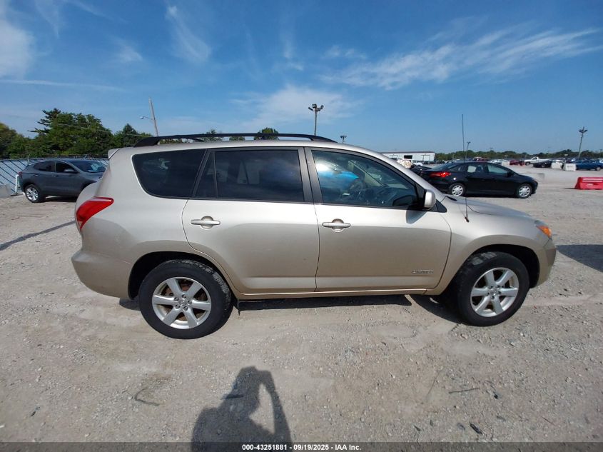 2007 Toyota Rav4 Limited VIN: JTMBD31V475057758 Lot: 43251881