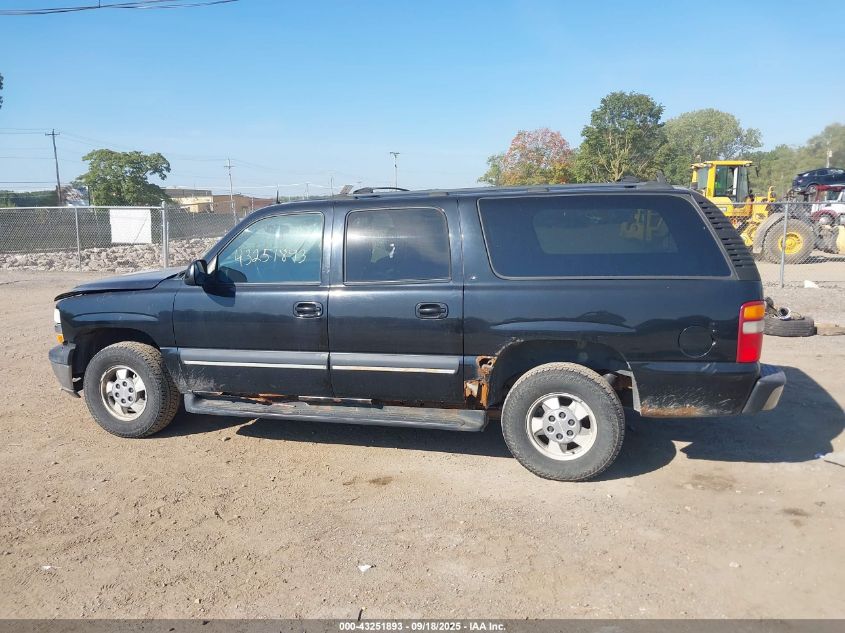 2003 Chevrolet Suburban 1500 Lt VIN: 3GNFK16Z63G141758 Lot: 43251893