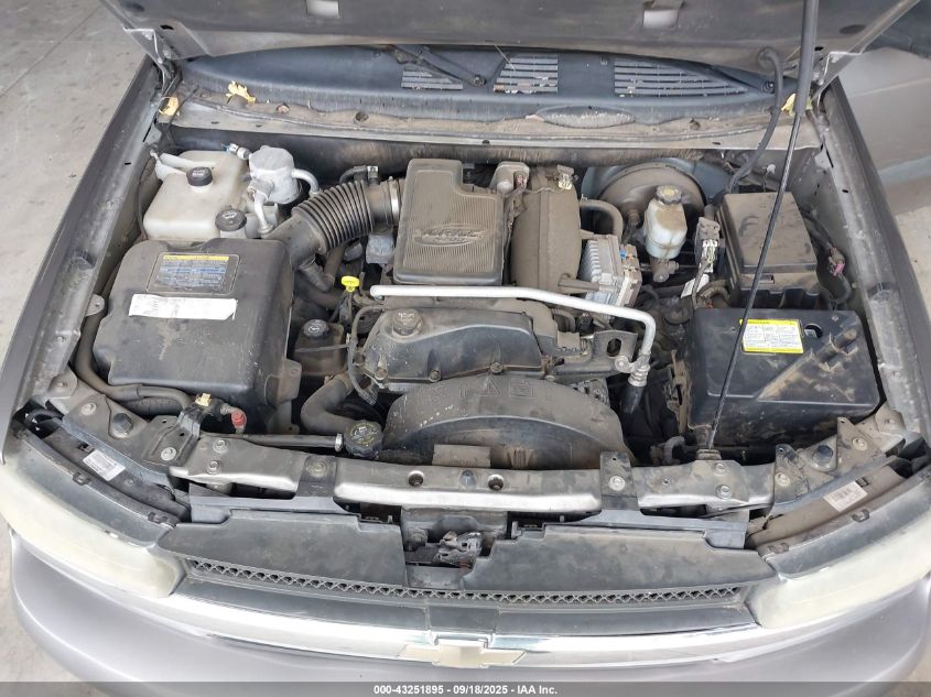 2005 Chevrolet Trailblazer Ls VIN: 1GNDS13S052267107 Lot: 43251895