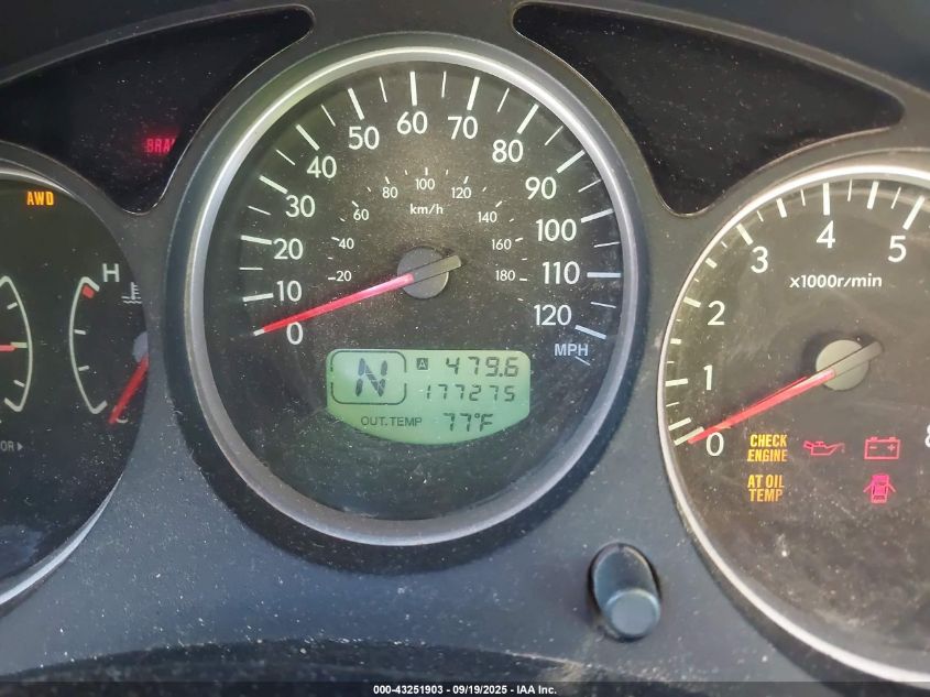 2006 Subaru Forester 2.5X VIN: JF1SG65676H741010 Lot: 43251903