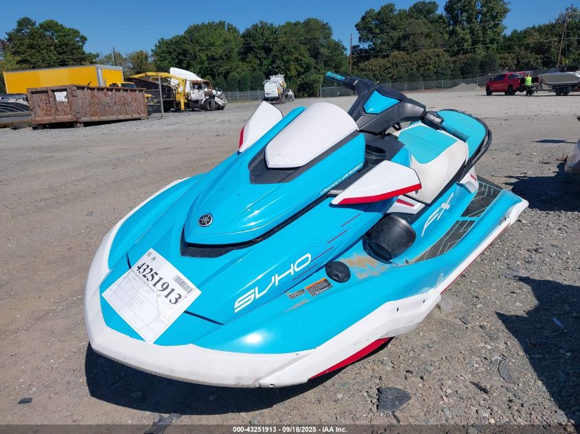 2022 Yamaha Fx-1 VIN: YAMA0109F222 Lot: 43251913