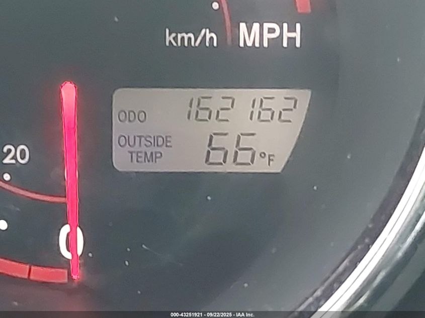 2007 Toyota Matrix Xr VIN: 2T1KR32E97C661132 Lot: 43251921