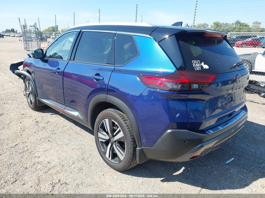 2023 Nissan Rogue Sl Intelligent Awd blue other gasoline JN8BT3CB6PW471158 photo #4