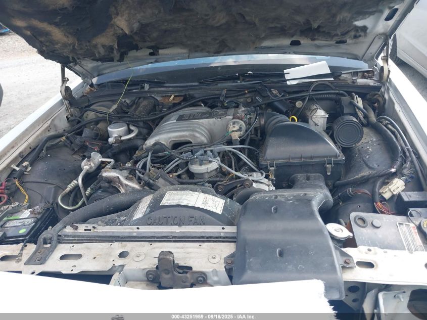 1987 Mercury Grand Marquis Ls VIN: 2MEBM75F2HX724917 Lot: 43251959