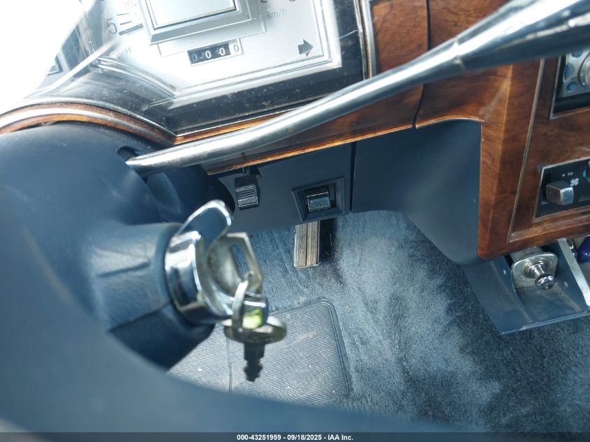 1987 Mercury Grand Marquis Ls VIN: 2MEBM75F2HX724917 Lot: 43251959