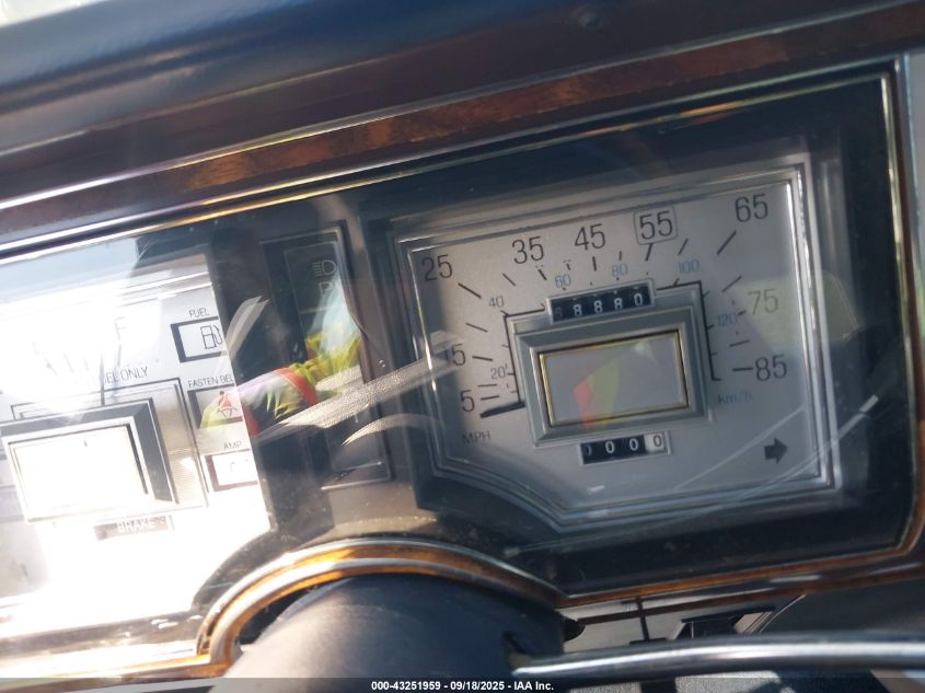 1987 Mercury Grand Marquis Ls VIN: 2MEBM75F2HX724917 Lot: 43251959