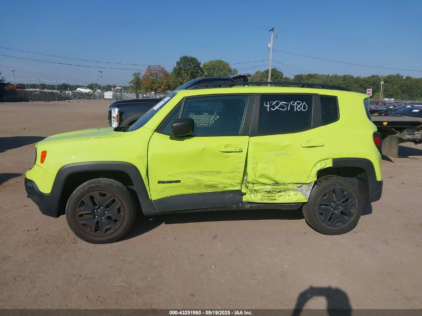 2018 Jeep Renegade Upland Edition 4X4 VIN: ZACCJBAB2JPH59069 Lot: 43251980