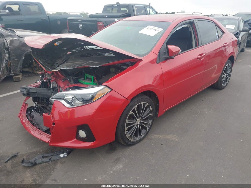 2015 TOYOTA COROLLA S PLUS - 2T1BURHE4FC286726