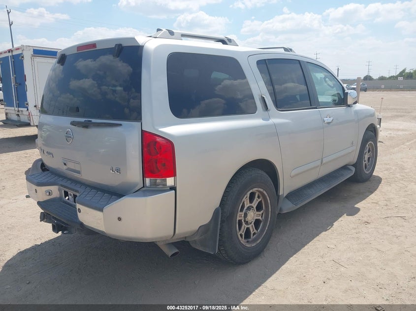 5N1AA08B96N711906 2006 NISSAN ARMADA photo no. 4