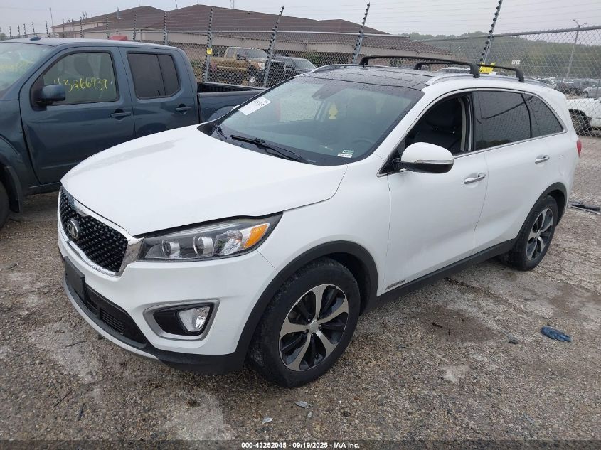 2017 KIA SORENTO 3.3L EX - 5XYPHDA52HG228709