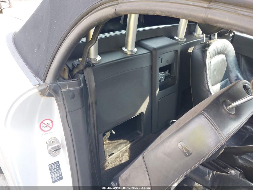 2002 Audi Tt 1.8L VIN: TRUUT28N821037899 Lot: 43252116