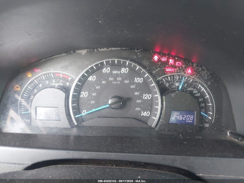 2012 Toyota Camry Le VIN: 4T1BF1FK2CU585534 Lot: 43252152