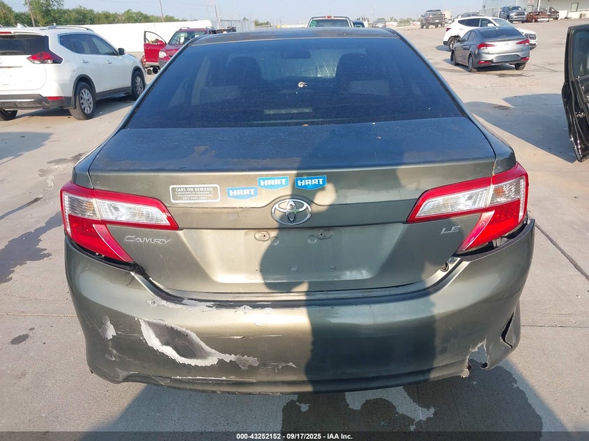 2012 Toyota Camry Le VIN: 4T1BF1FK2CU585534 Lot: 43252152