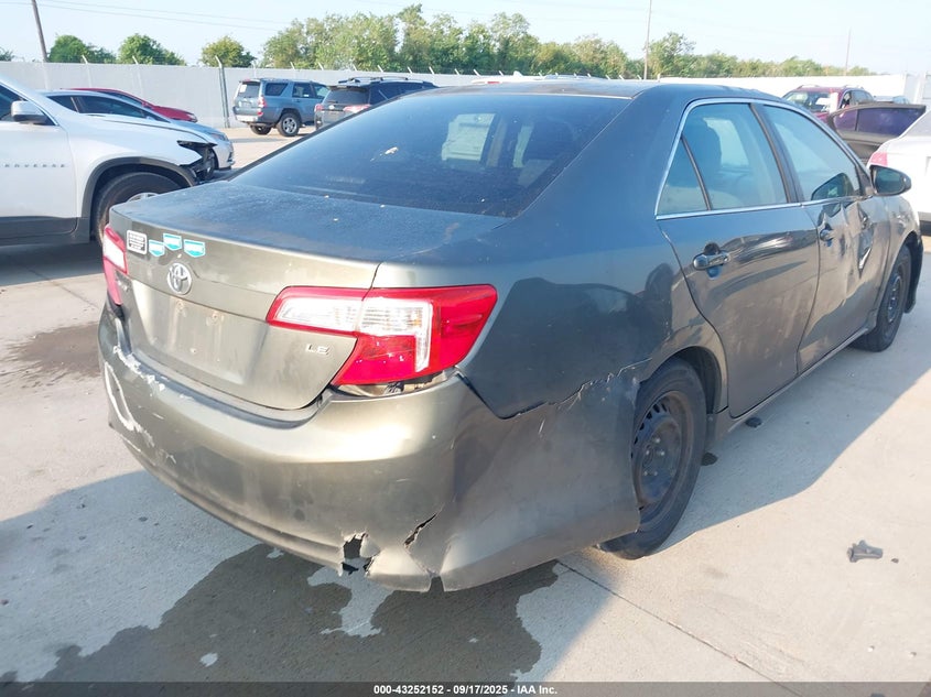 2012 Toyota Camry Le VIN: 4T1BF1FK2CU585534 Lot: 43252152