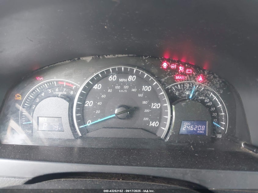 2012 Toyota Camry Le VIN: 4T1BF1FK2CU585534 Lot: 43252152