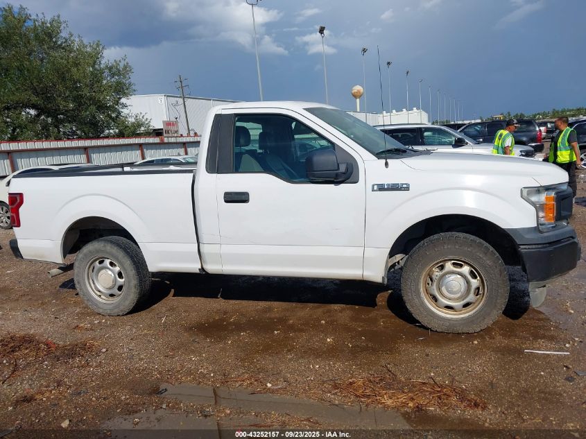 2019 Ford F-150 Xl VIN: 1FTMF1CB3KKE76558 Lot: 43252157