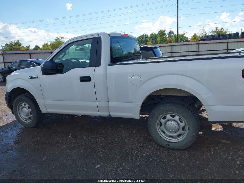 2019 Ford F-150 Xl VIN: 1FTMF1CB3KKE76558 Lot: 43252157