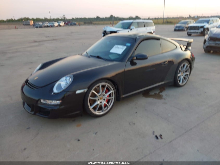 2007 Porsche 911 black coupe gasoline WP0AC29917S792859 photo #3