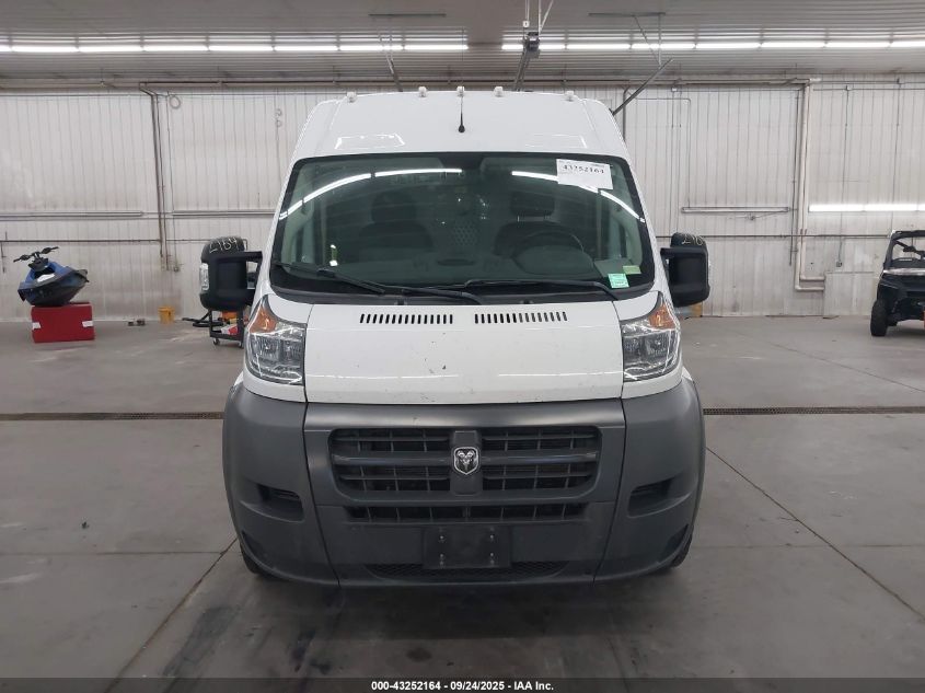 2018 Ram Promaster 3500 High Roof 159 Wb VIN: 3C6URVHG5JE116882 Lot: 43252164