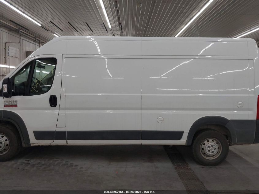 2018 Ram Promaster 3500 High Roof 159 Wb VIN: 3C6URVHG5JE116882 Lot: 43252164