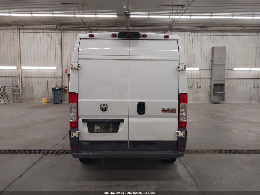 2018 Ram Promaster 3500 High Roof 159 Wb VIN: 3C6URVHG5JE116882 Lot: 43252164