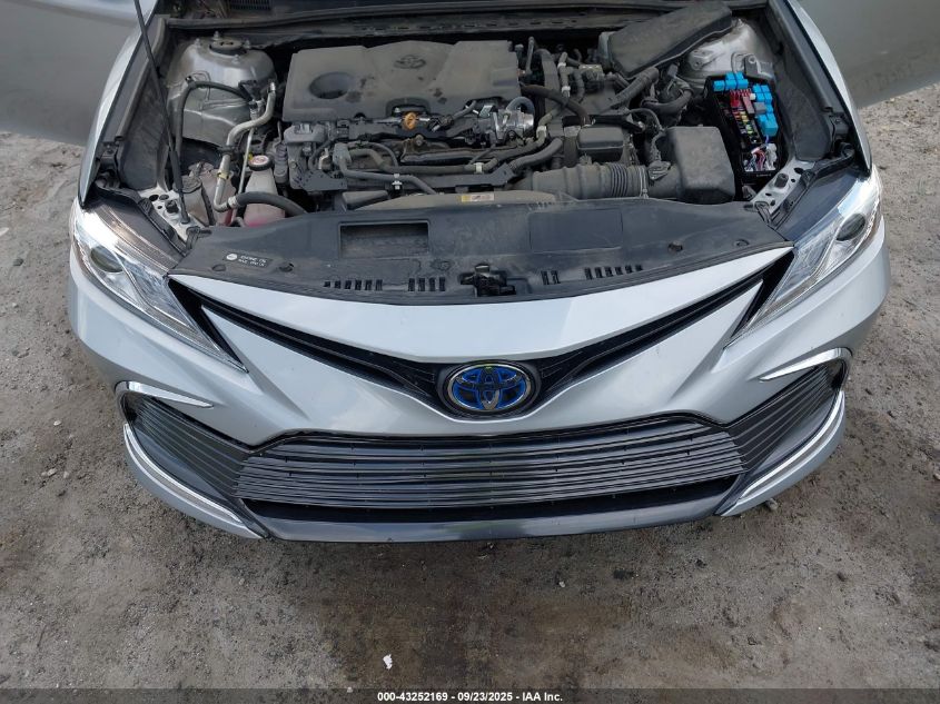 2022 Toyota Camry Xle Hybrid VIN: 4T1F31AK0NU584659 Lot: 43252169