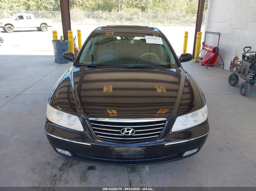 2006 Hyundai Azera Limited/Se VIN: KMHFC46F46A114201 Lot: 43252179