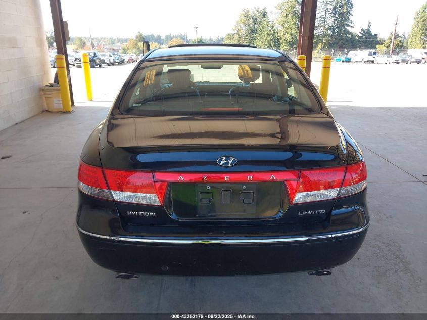 2006 Hyundai Azera Limited/Se VIN: KMHFC46F46A114201 Lot: 43252179