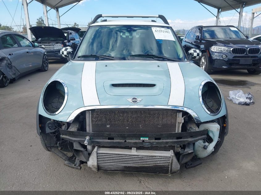 2012 Mini Cooper S VIN: WMWSV3C51CTY29162 Lot: 43252182