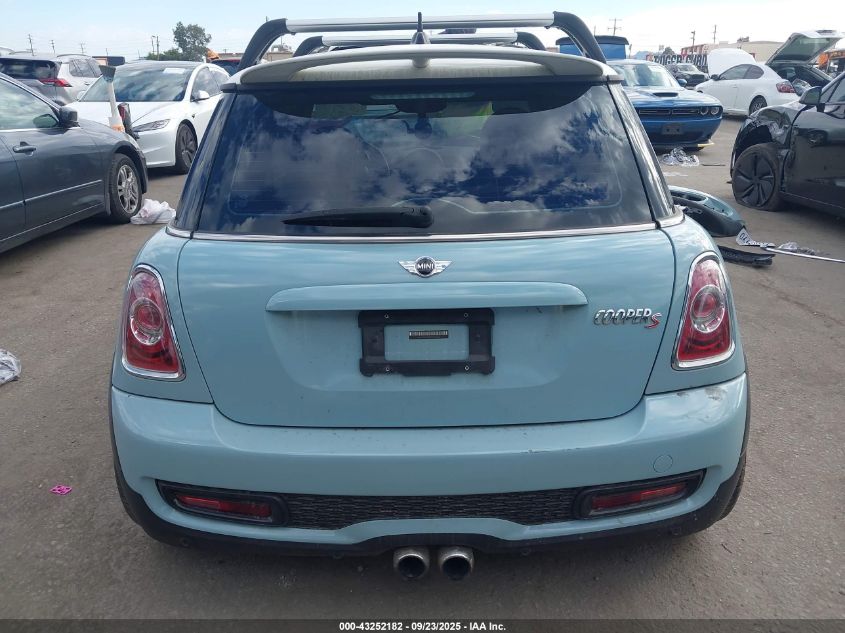 2012 Mini Cooper S VIN: WMWSV3C51CTY29162 Lot: 43252182