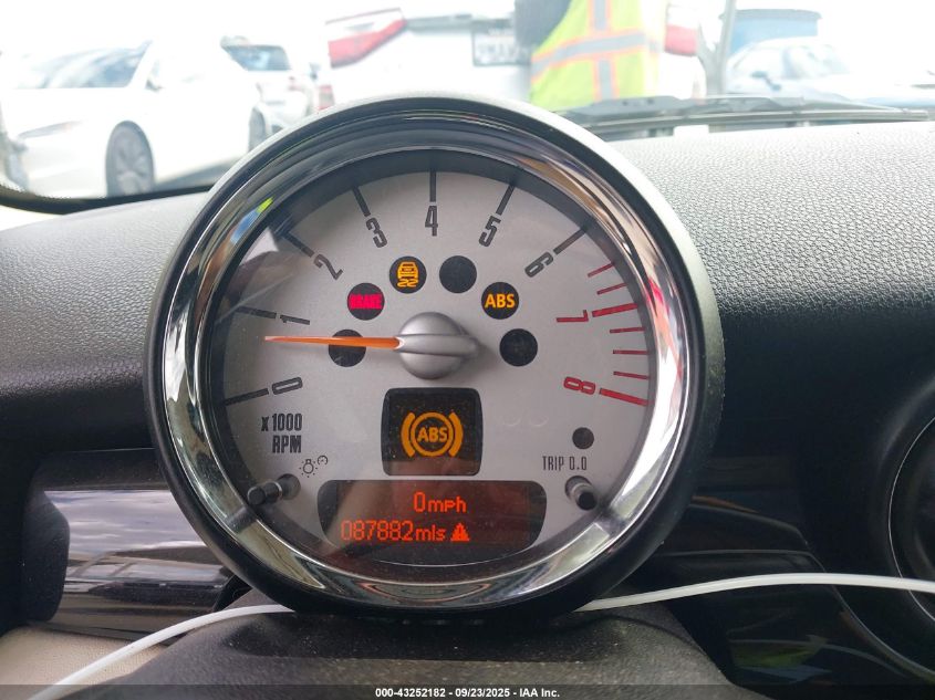 2012 Mini Cooper S VIN: WMWSV3C51CTY29162 Lot: 43252182