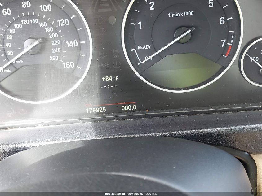 2012 BMW 328 I Sulev VIN: WBA3C1C58CF433582 Lot: 43252198