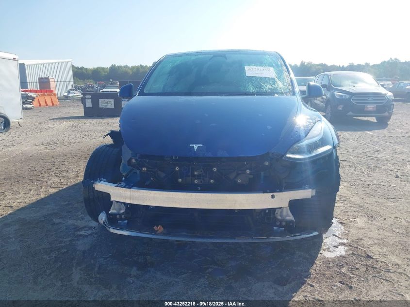 2023 Tesla Model Y Awd/Long Range Dual Motor All-Wheel Drive VIN: 7SAYGDEE4PA125024 Lot: 43252218