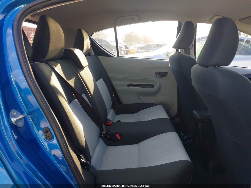 2012 Toyota Prius C Technology VIN: JTDKDTB3XC1507654 Lot: 43252232