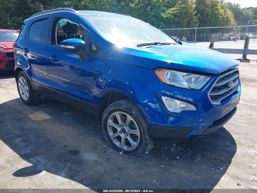 2022 FORD ECOSPORT SE - MAJ6S3GL3NC467107