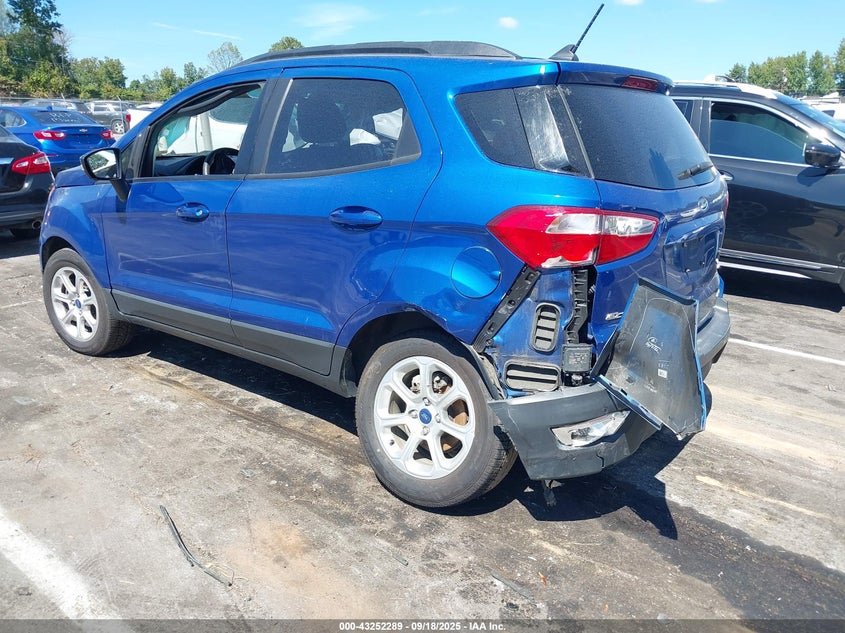 2022 FORD ECOSPORT SE - MAJ6S3GL3NC467107