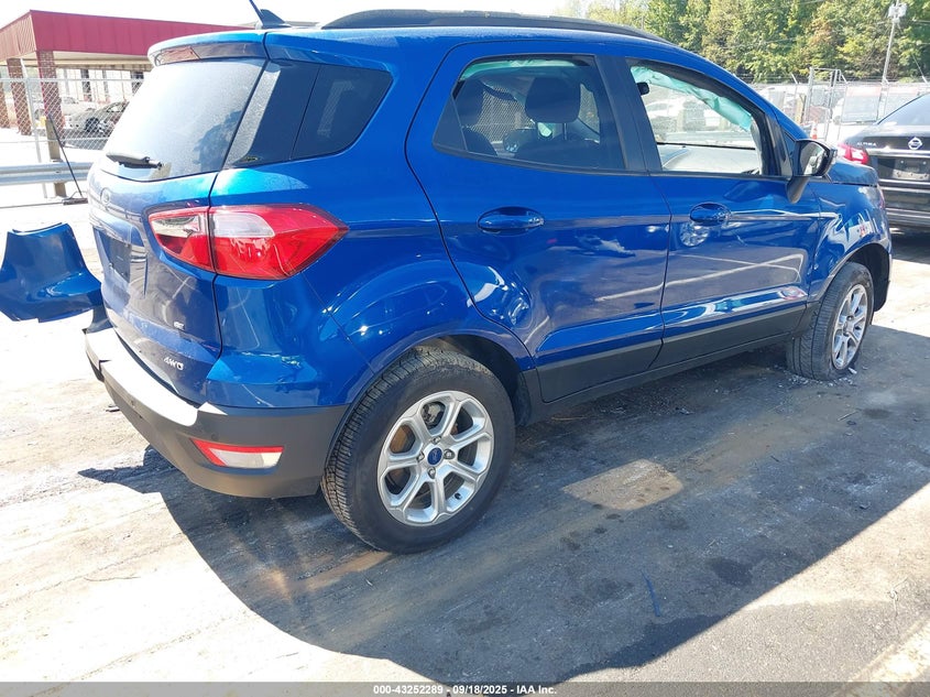 2022 FORD ECOSPORT SE - MAJ6S3GL3NC467107