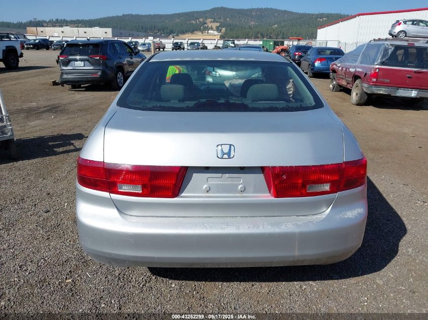 2005 Honda Accord 2.4 Lx VIN: 1HGCM56465A014528 Lot: 43252299