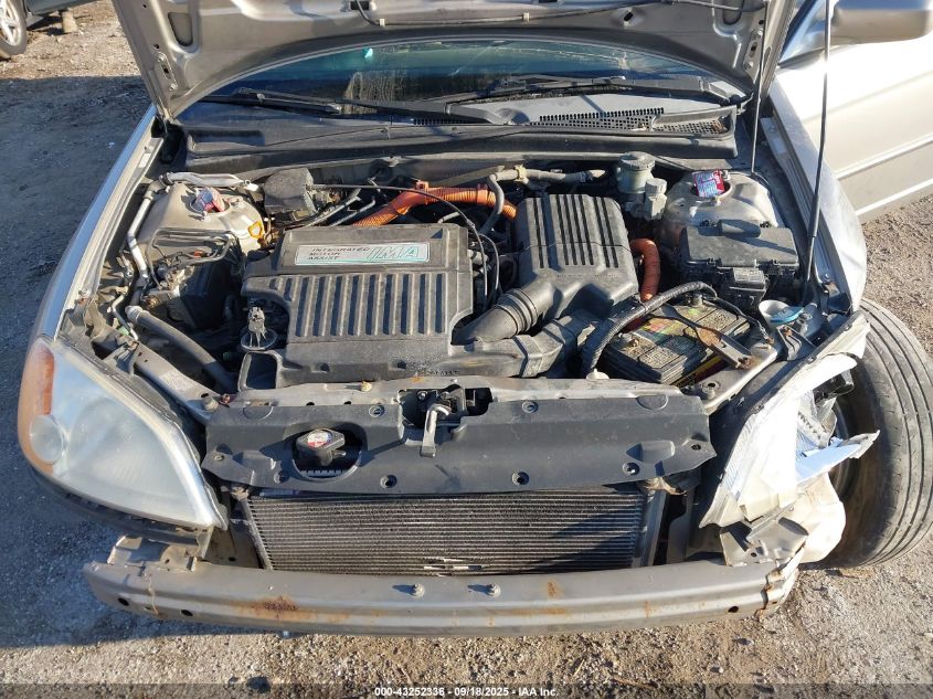 2003 Honda Civic Hybrid VIN: JHMES95683S020974 Lot: 43252336