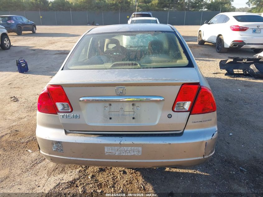 2003 Honda Civic Hybrid VIN: JHMES95683S020974 Lot: 43252336