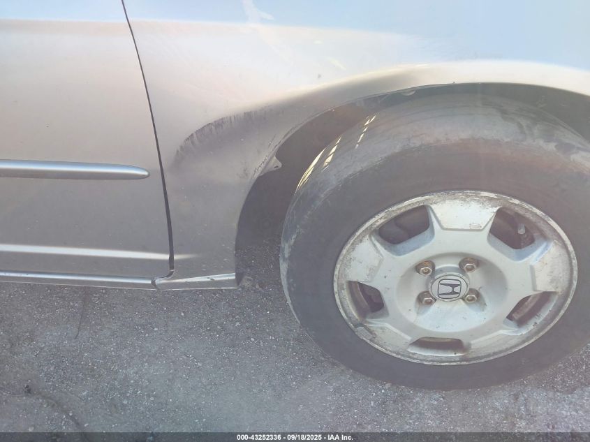 2003 Honda Civic Hybrid VIN: JHMES95683S020974 Lot: 43252336