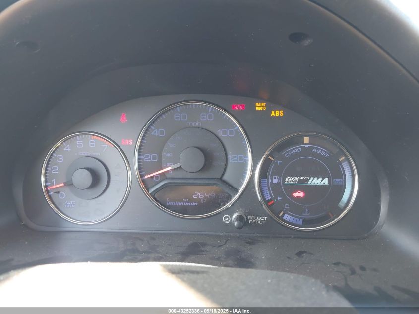 2003 Honda Civic Hybrid VIN: JHMES95683S020974 Lot: 43252336