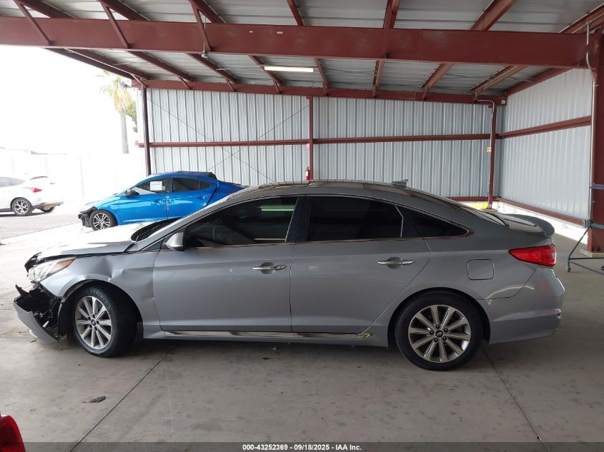 2017 Hyundai Sonata Sport/Limited VIN: 5NPE34AF7HH481709 Lot: 43252369