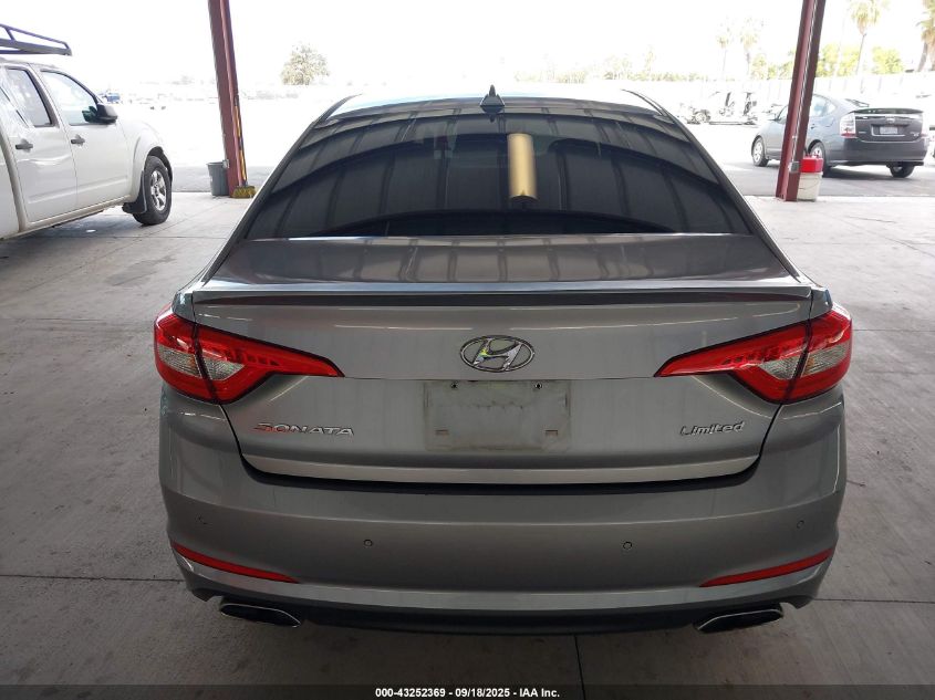 2017 Hyundai Sonata Sport/Limited VIN: 5NPE34AF7HH481709 Lot: 43252369