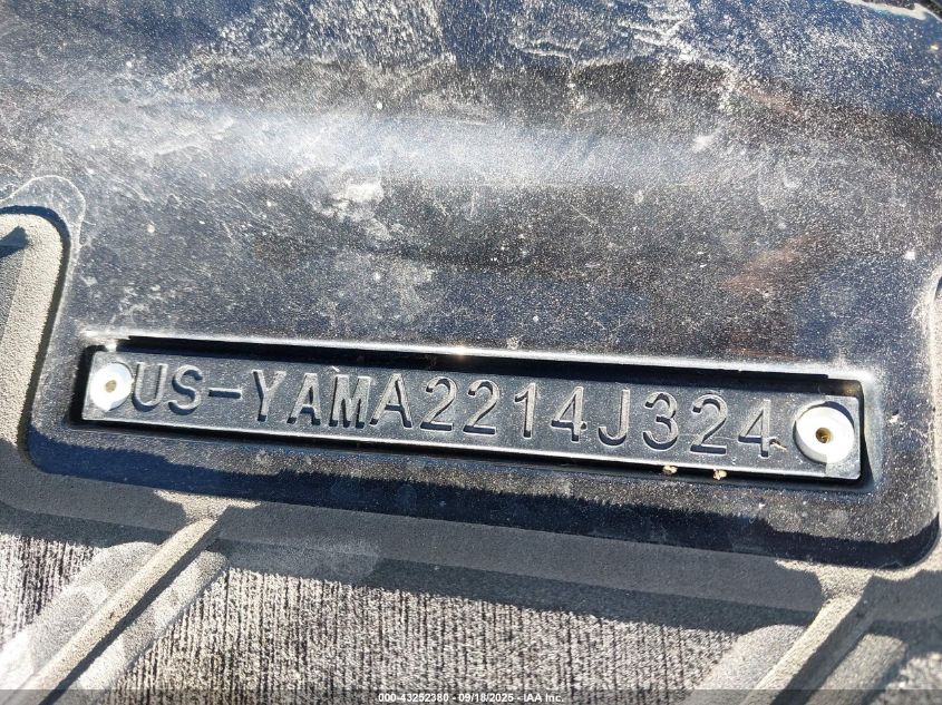 2024 Yamaha Fx Svho VIN: YAMA2214J324 Lot: 43252380