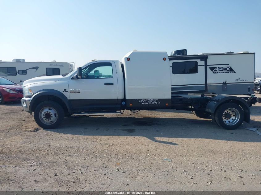 2018 Ram 5500 Chassis Tradesman/Slt VIN: 3C7WRNDL4JG204334 Lot: 43252385