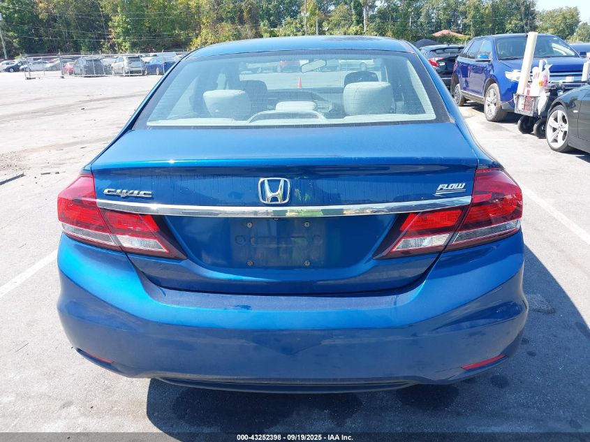 2014 Honda Civic Lx VIN: 2HGFB2F52EH518862 Lot: 43252398